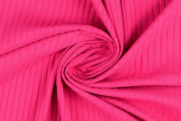 Breiter Rippenjersey, pink, 0,5 m